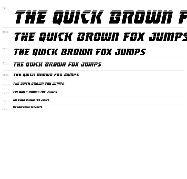 Master Breaker Halftone Italic Waterfall