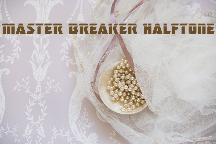 Master Breaker Halftone Caratteri examples
