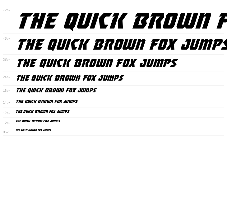 Master Breaker Super-Italic Waterfall