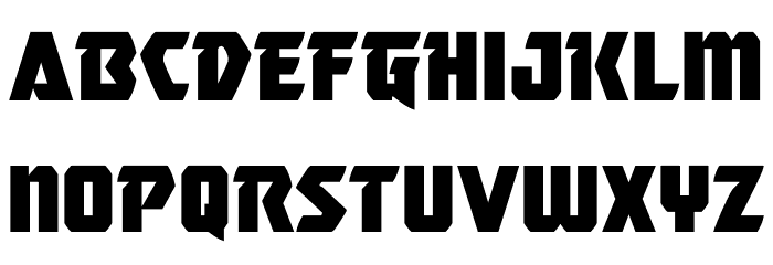 Master Breaker Font LOWERCASE