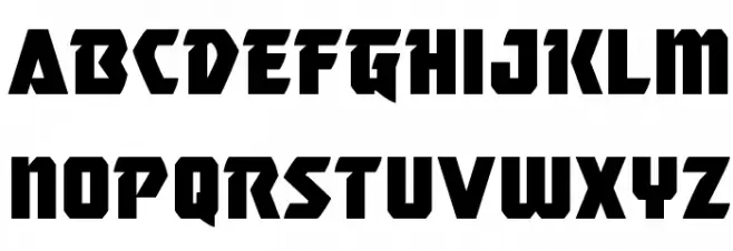 Master Breaker Font LOWERCASE