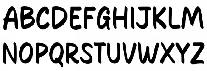 Master Flash Schriftart Groß