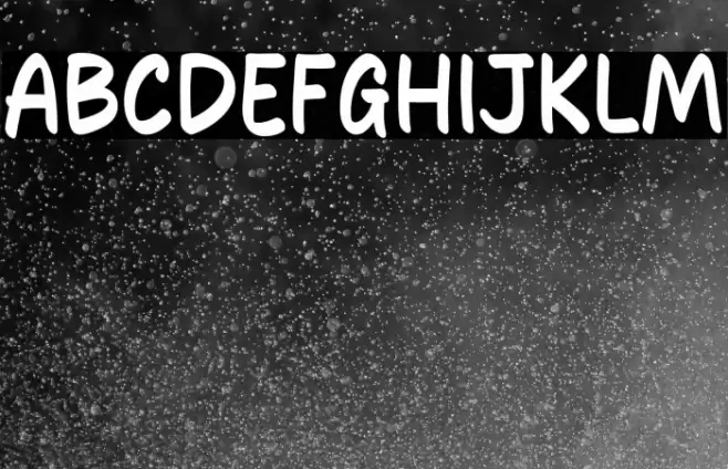 Master Flash Font examples