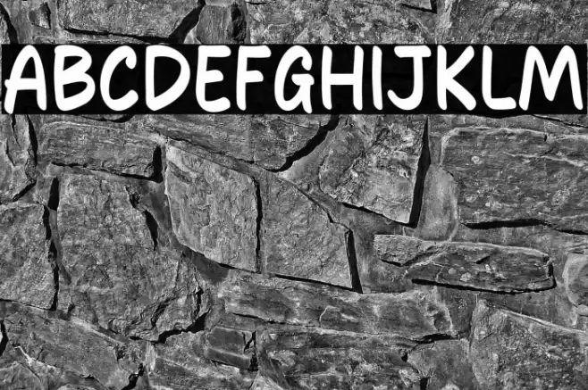 Master Flash Font examples