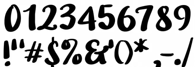 Master Freebie Font Alte caractere