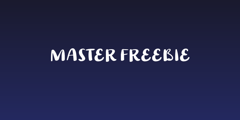 Master Freebie Social Header