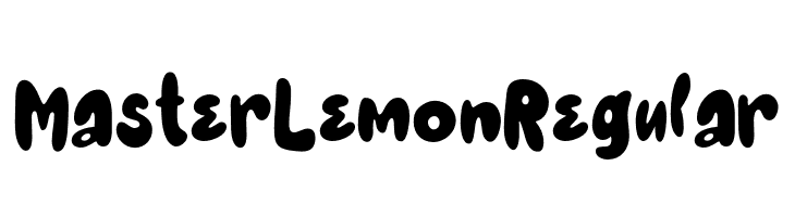 Master Lemon Regular Font