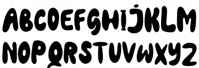 Master Lemon Regular Schriftart Groß