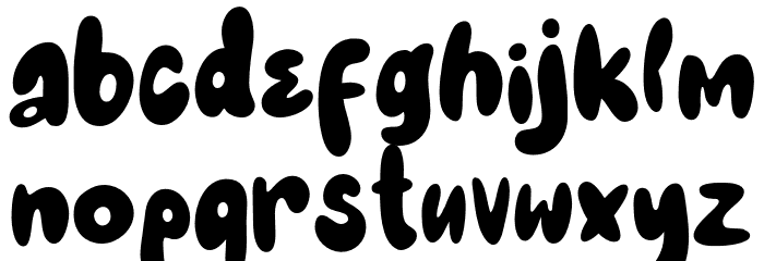 Master Lemon Regular Font LOWERCASE