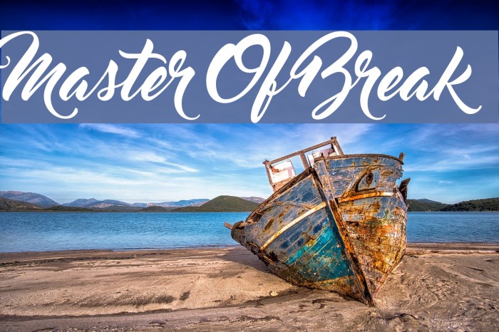 Master Of Break Example 3