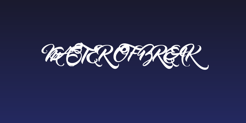Master Of Break Social Header