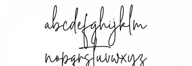 Master Photograph Font LOWERCASE