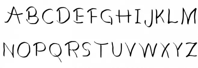 Master Typer Schriftart Groß