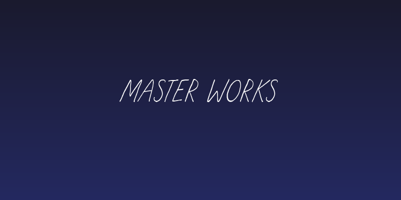 Master Works Social Header