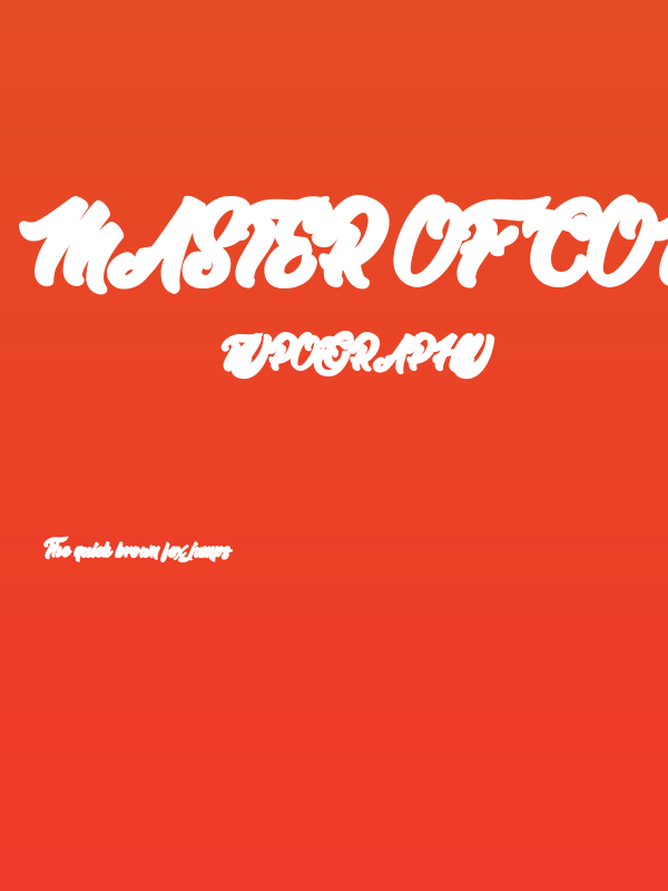 Master of Comics Back Personal Use  Poster