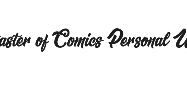 Master of Comics Personal Use  Logo