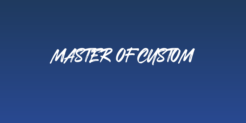 Master of Custom Social Header