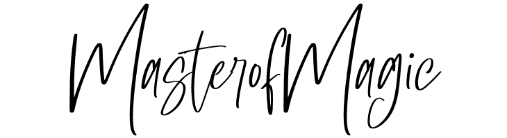 Master of Magic 字体