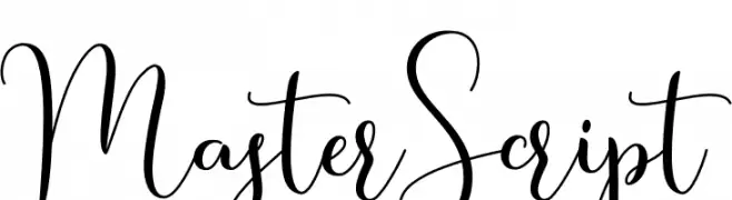 MasterScript  Fuentes Gratis Descargar
