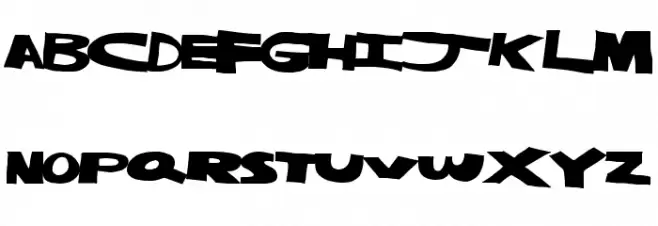 MasterStrike Font LOWERCASE