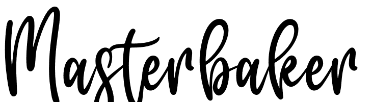 Masterbaker  font caratteri gratis