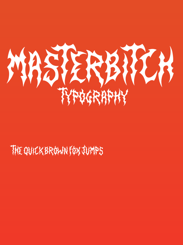 Masterbitch Poster