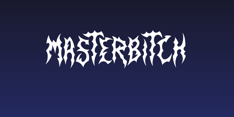 Masterbitch Social Header