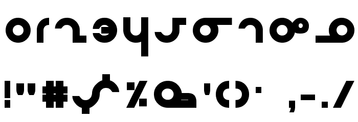 Masterdom Bold Font OTHER CHARS