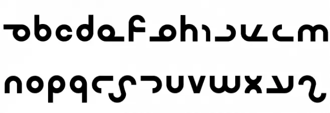 Masterdom Bold Schriftart Groß