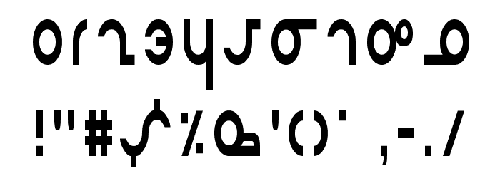Masterdom Condensed Font OTHER CHARS