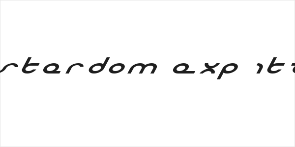 Masterdom Exp Italic Logo