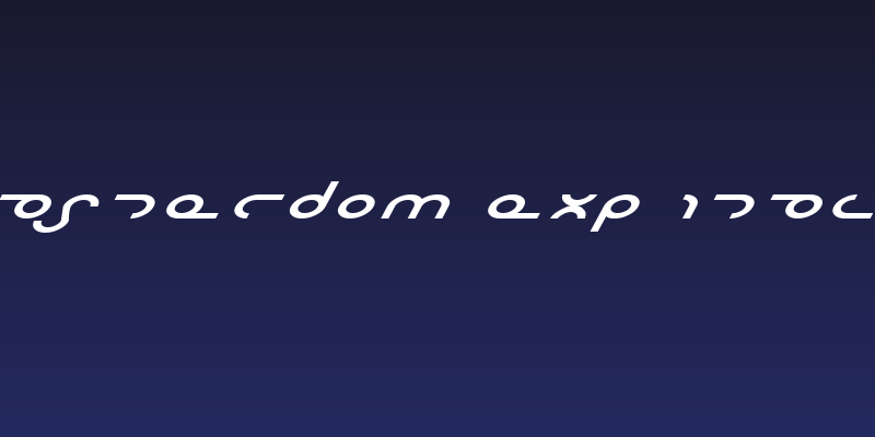 Masterdom Exp Italic Social Header