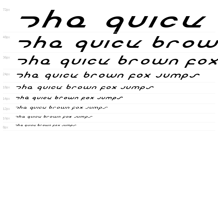 Masterdom Exp Italic Waterfall