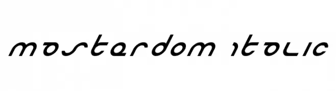 Masterdom Italic 