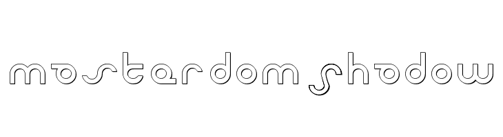 Masterdom Shadow  لخطوط تنزيل