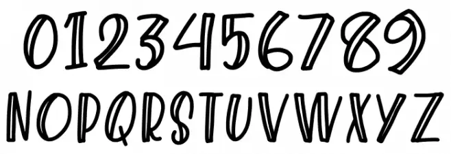 Mastere Font OTHER CHARS