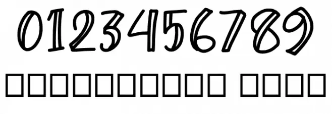 Mastere Font OTHER CHARS