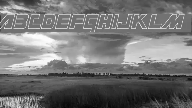 Masterforce Hollow Шрифта examples