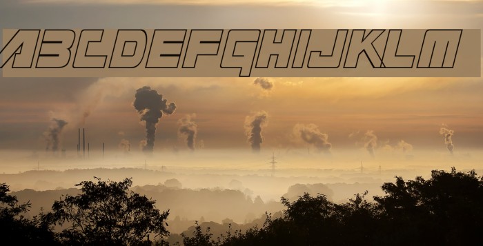 Masterforce Font examples