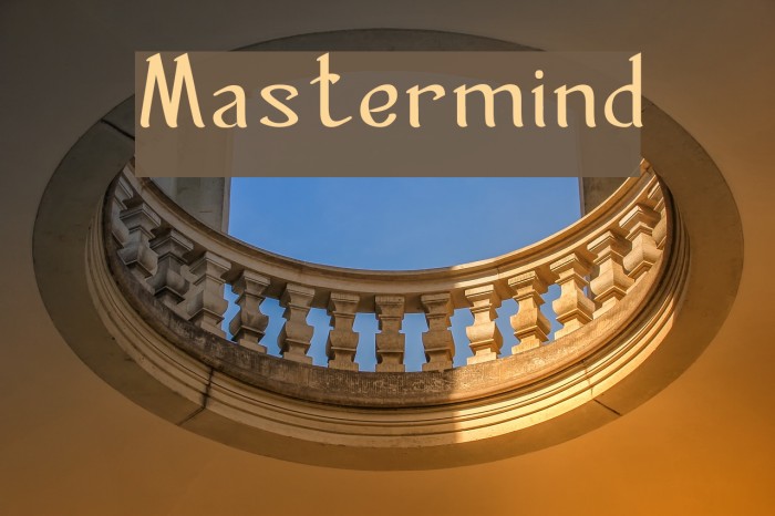 Mastermind フォント examples