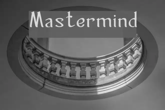 Mastermind フォント examples