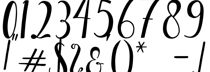Masterpiece Font OTHER CHARS