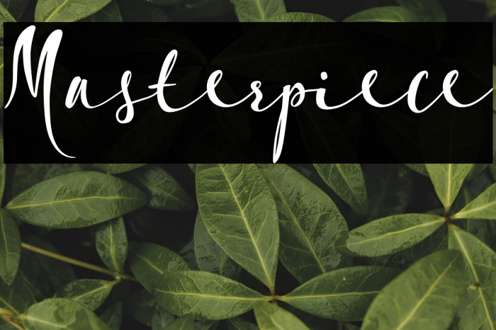 Masterpiece Example 1