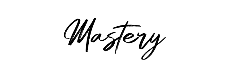 Mastery  Скачать бесплатные шрифты