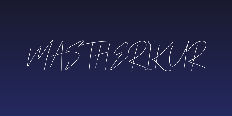 Mastherikur Social Header