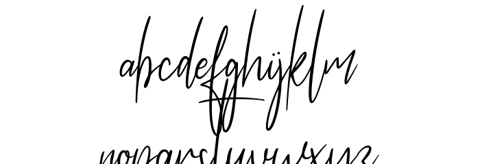 Mastherikur Font LOWERCASE