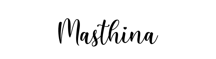 Masthina  Descarca Fonturi Gratis