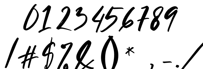 Masticusy Font OTHER CHARS