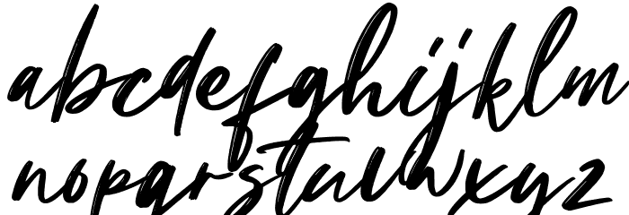 Masticusy Font LOWERCASE