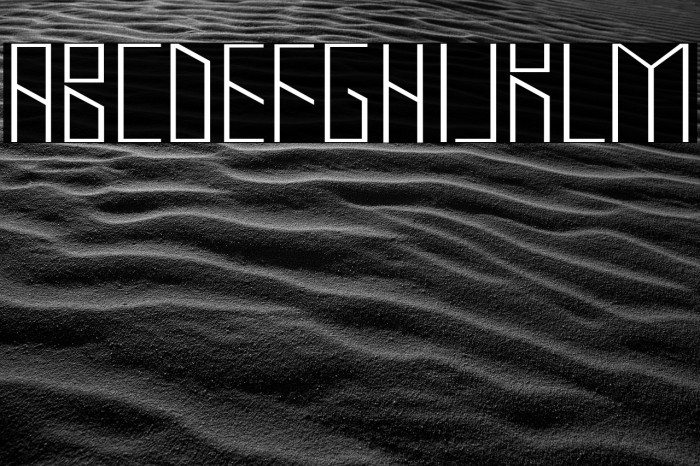 Mastodon Hairline Font examples